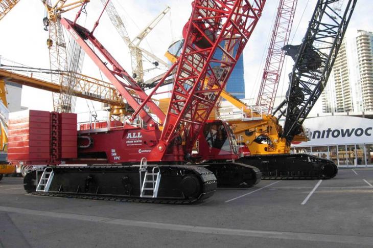 Lattice Boom Crawler Cranes | Construction Equipment